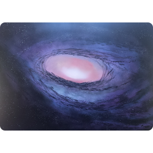Markian 1 - This is one of two black holes found in the Markarian galaxy. They are only 11000 light years apart and will someday merge into one.